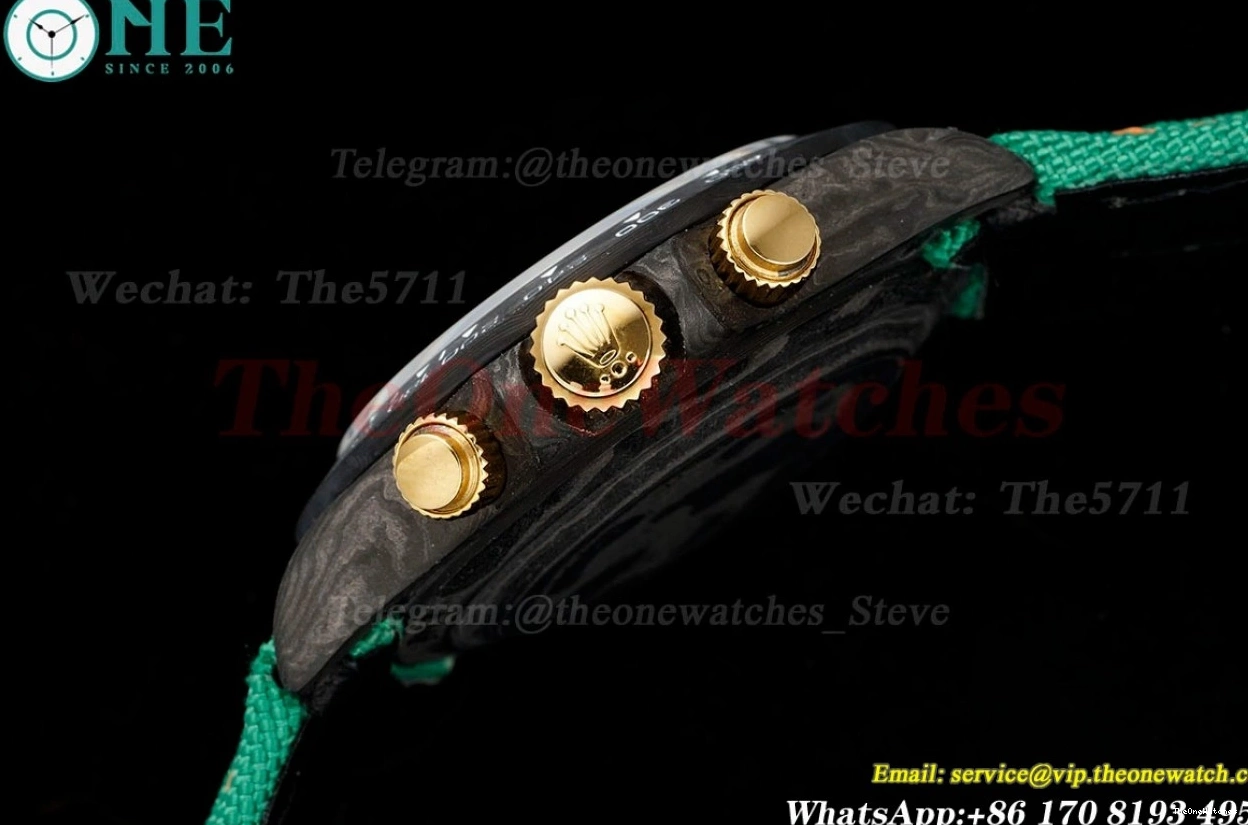 Black NY Daytona Diw Carbon Black 40mm DD4130 N6F 0410